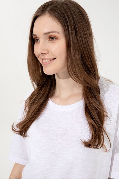 U.S. Polo Assn. Tricou alb pentru femei