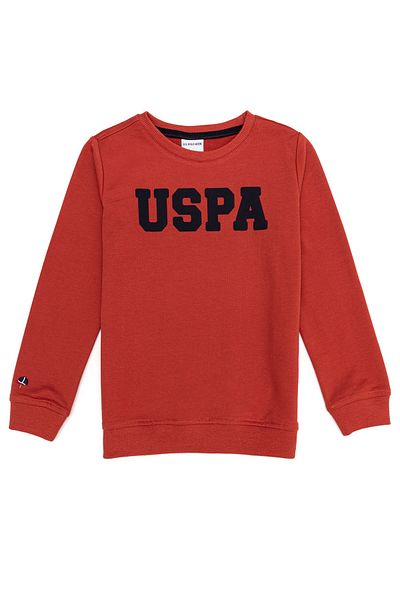 U.S. Polo Assn. Hanorac portocaliu pentru băiat