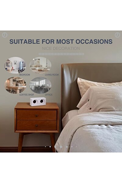 RICHIE Dekoratif Masa Saati Şaşı Saat Doğum Günü Hediyesi