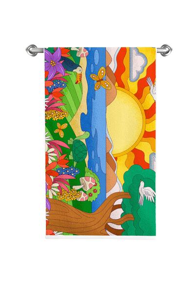 move home Багатофункціональний декоративний рушник з візерунком 35x55 см