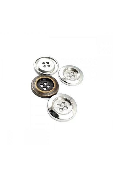 Şentürk aksesuar 20 Mm 4 Holes Metal Strut Button D-1218
