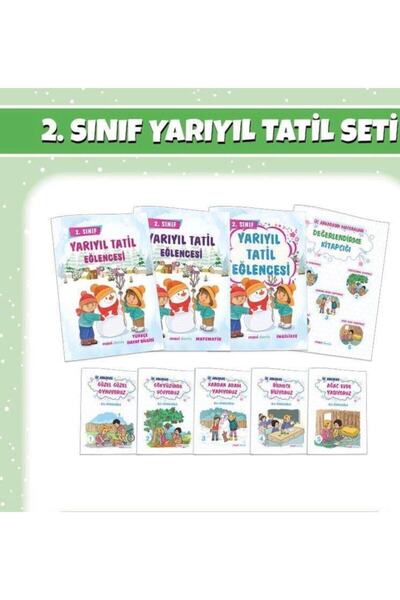 Mavi Deniz Yayınları 2.sınıf Yarı Yıl Tatil Kitabı