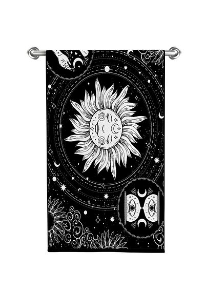 move home Multi-Purpose Patterned Decorative Towel 35x55cm