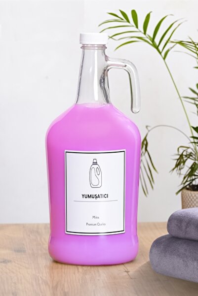 Milea Cam Galon Yumuşatıcı Şişesi 3000ml