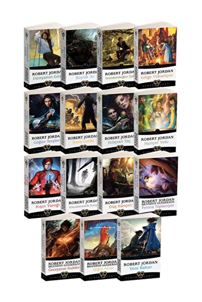 İthaki Yayınları Zaman Çarkı 15 Kitap Takım (Karton Kapak)