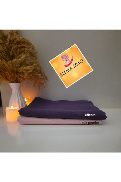 Narine Γυναικείο Μοντέλο Βαμβακερό Σάλι Cazz Hijab - Σετ 2 τεμαχίων