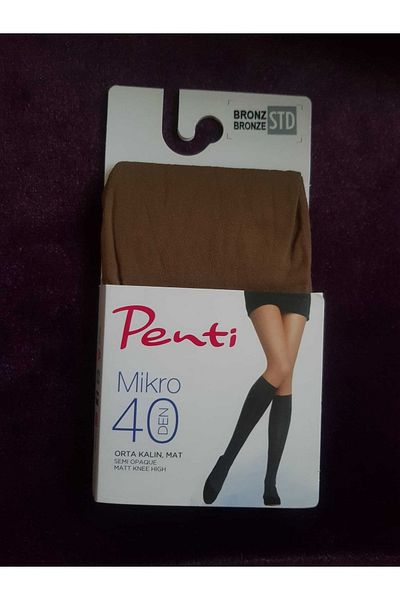 Penti Micro 40 Den Pack Κάλτσες μεσαίου χοντρού ματ παντελονιού μέχρι το γόνατο