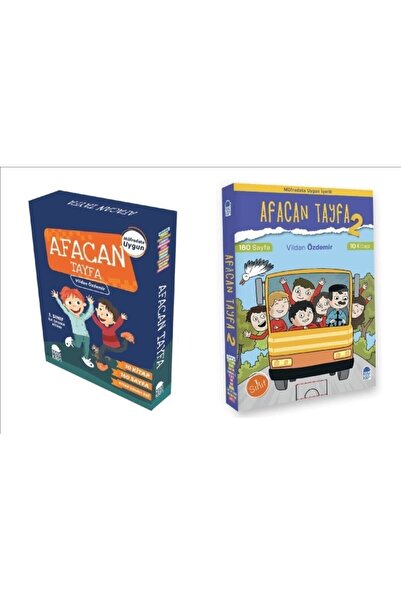 Mavi Kirpi Afacan Tayfa 1 Ve 2.set 20 Kitap 1.sınıf Hikaye Seti