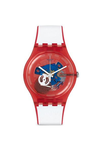 Swatch Clownfish Red Wristwatch Suor102