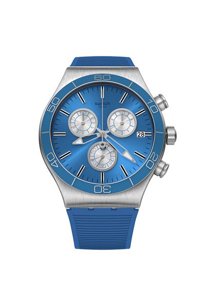 Swatch Blue Is All Men's Wristwatch Yvs485