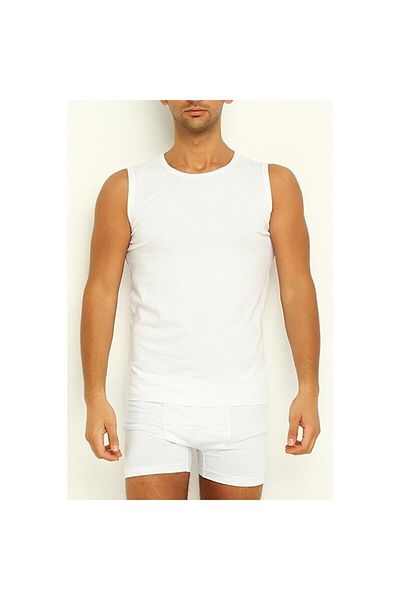Yıldız Çamaşır Modal Sleeveless Crew Neck Undershirt 6 Pack
