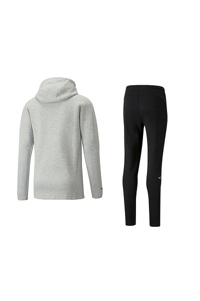 Puma 657383   Teamfinal Casuals Σετ αθλητικών Γκρι Μαύρο