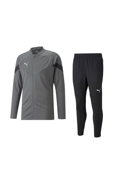 Puma Σετ αθλητικών προπόνησης Teamfinal 657378   Γκρι Μαύρο