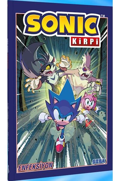 Presstij Kitap Kirpi Sonic Cilt 4 - Enfeksiyon / Kolektif / / 9786257543668
