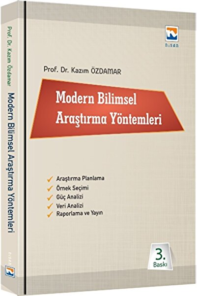Nisan Kitabevi Modern Bilimsel Araştırma Yöntemleri / Kazım Özdamar / / 97897...