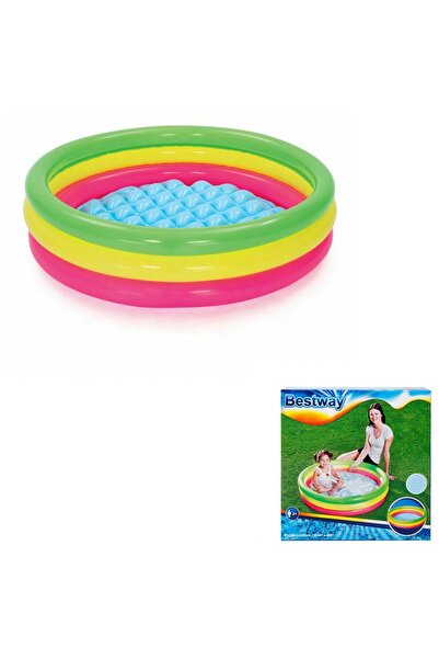 BESTWAY Şişme Havuz 3 Boğumlu 1.02mxx25cm Kzl-bw51104 5815