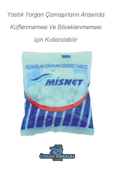 Özkan Ambalaj Temizlik Pisuvar Koku Giderici Tablet Naftalin