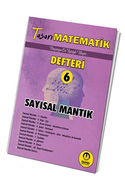 tasarı eğitim yayınları Dgs Matematik Defter 6 Soru Bankası(2020)