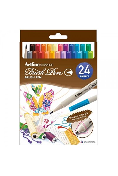 artline : Supreme Brush Frıça Uçlu Kalem Seti : 24 Renk