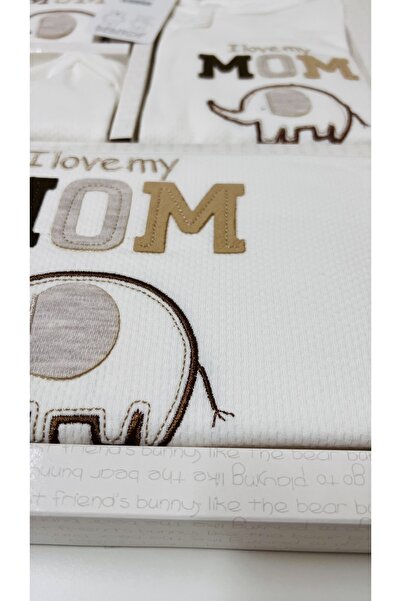 Bebitof Baby Boy New Model Mother Elephant 10 Pack Hospital Release Overalls 10010066