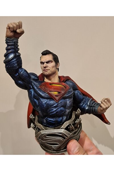 TuransoyCraft Superman Uçuyor Boyalı Figür 15 Cm