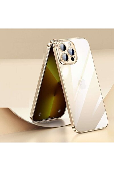 m.tk moveteck Iphone 14 Pro Max Kılıf Kamera Lens Koruyucu 6.7 Inç Derin Mor Için Ultra Ince Sert Arkası Şeffaf