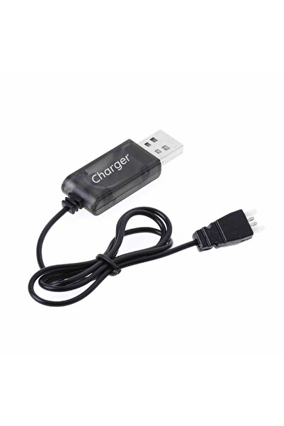 Alkatronik 3.7v Lityum Pil Usb Şarj Kablosu Xh2.54 Soket Lipo Batarya Rc Quad...
