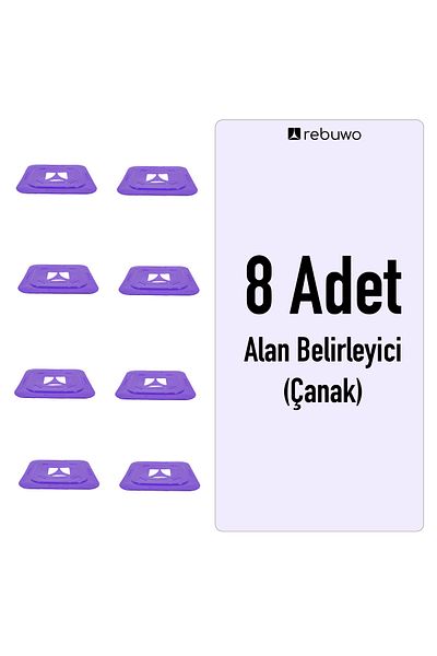 Rebuwo Area Defining Bowl Training Bowl 8 Pieces
