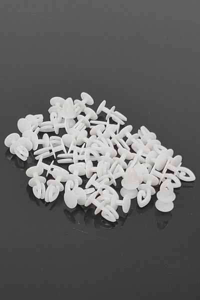 Binbirreyon Curtain Button Interlocking 40 Pieces Plastic Cornequin Connection Kd066