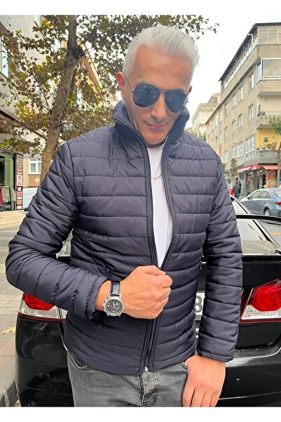 ARTMEN Jachetă Slim Fit cu dungi orizontale gonflabile