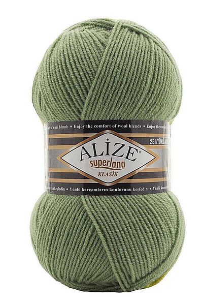Alize Süperlana Classic 5 τεμαχίων πλεκτό νήμα 852 Πράσινο