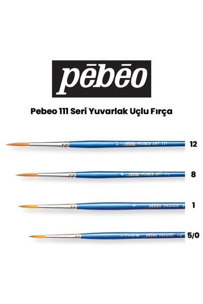 Pebeo 111 Seri Yuvarlak Uçlu Fırça Seti