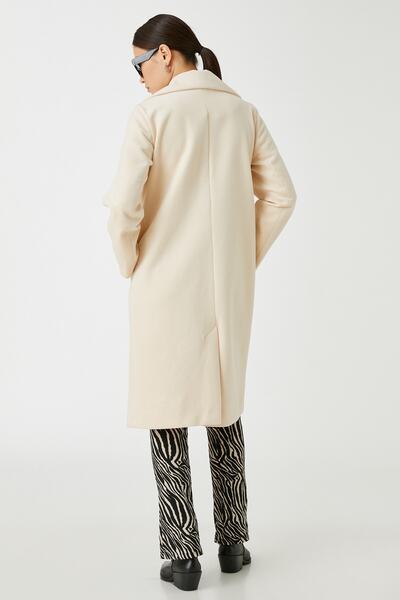 Koton Dámský béžový kabát 3WAK00202EW