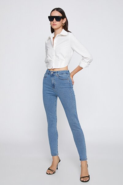 Koton Jeans - Blau - Straight