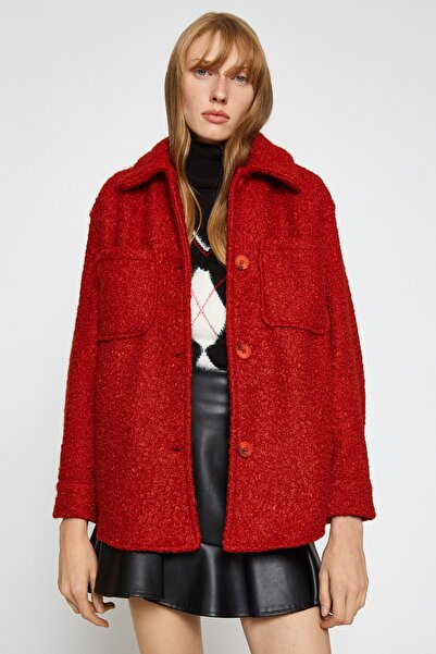 Koton Дамско яке Dusty Rose 3WAK20098EW