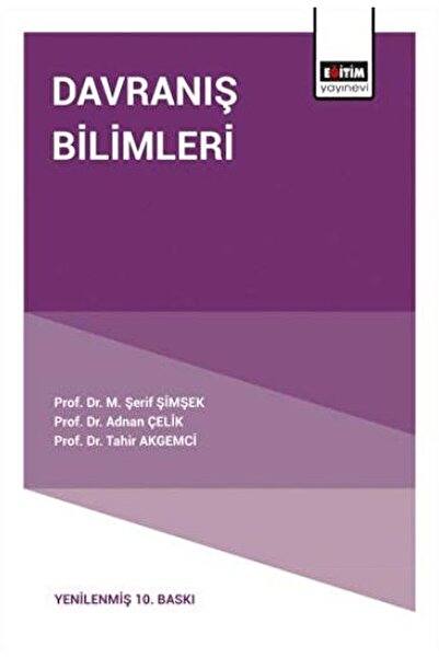 Eğitim Yayınevi - Ders Kitapları Davranış Bilimleri / Adnan Çelik / / 9786057...