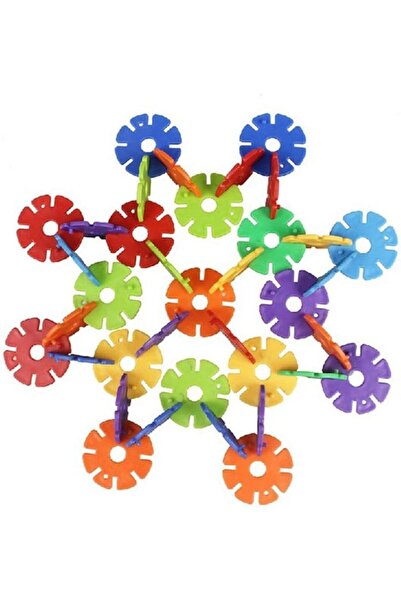 RoseRoi 600 Pieces Creative Discs - Stem Training Compatible Lock Toys Set Vacuum Molecule