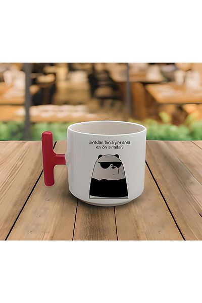 RHG Art Latte & Espresso Handmade I'm an Ordinary Person But I'm in the Front Row T Handle Mug 200 Ml