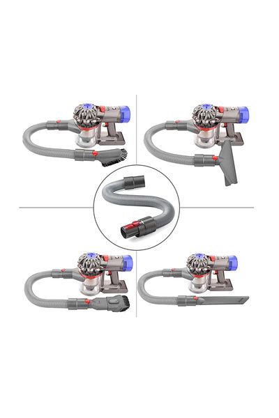 FilterHauz Dyson V15 Compatible Cleaning Head Set I Hose + Long Tip + Brush Tip