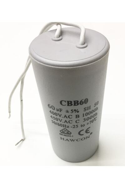 Nesta 60 Mf Kondansatör 400-450 V Kablolu (DAİMİ)
