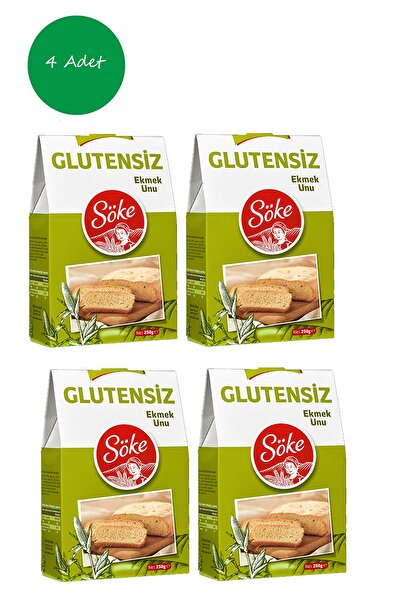 Söke 4 Adet Glutensiz Ekmek Unu 250gr