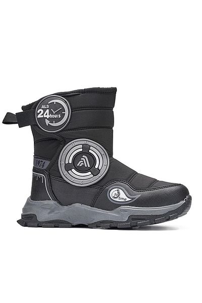 Bitmedeniste Παιδικά Μαύρα Αθλητικά Snow Boots