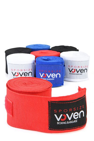 Sporsize Bandaj Voven Boxing Muay Thai Bandaj albastru de box Bandaj Muay Thai Bandaj de mână Albastru 4,5 metri