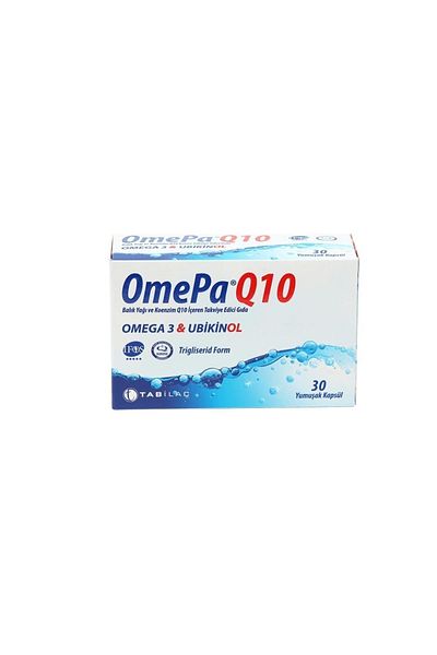 Omepa Omepa-q10 Omega3 Ubiquinol - 30 Capsules