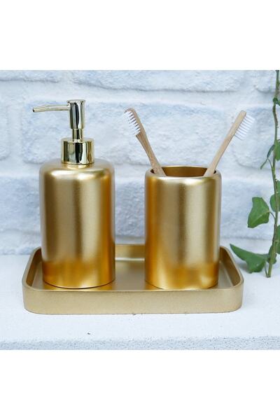 Selim Victoria Rectangular Tray Small Gold