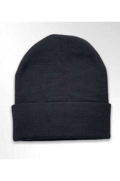 Ö ÖZMERT ASKERİ MALZEME Black Wool Beret Plain Classic