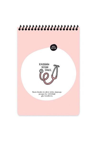 KESKİN COLOR Sharp Things Ακούστε τη φωνή της καρδιάς σας A5 80yp. Κάντε ένα σχέδιο. Από το επάνω μέρος Spr. Χιόνι. Καπ. Σημειωματάριο 500572-99