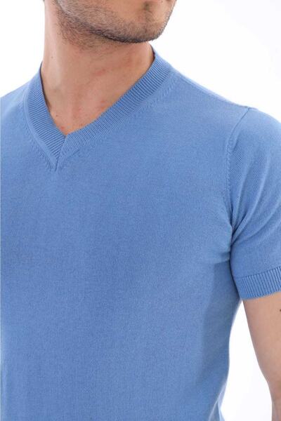 youknitwear you Πλεκτό T-shirt με λαιμόκοψη