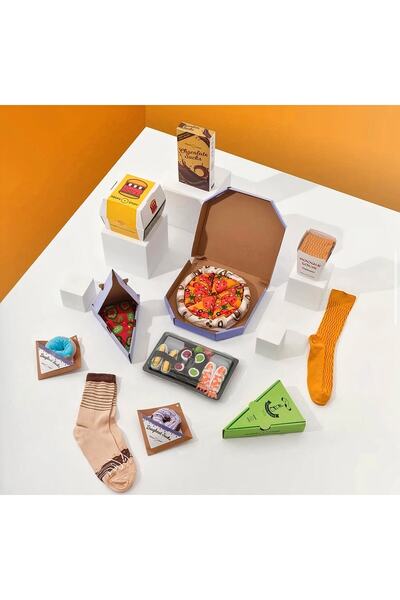 Socks + Stuff Dilim Hawaiian Pizza Çorap