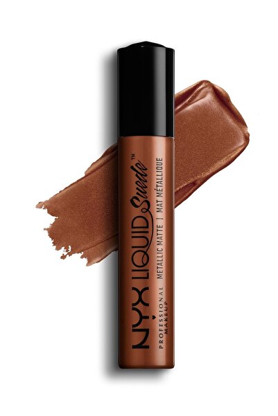 NYX Professional Makeup Likit Mat Ruj - Liquid Suede Metallic Matte New Era 8...